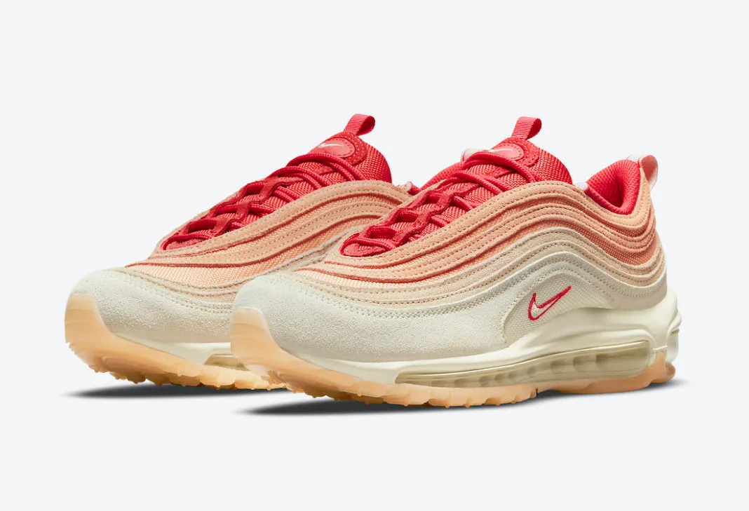 Nike Air Max 97 Sisterhood Cashmere Orange Chalk Rattan Metallic Gold DM8943-700