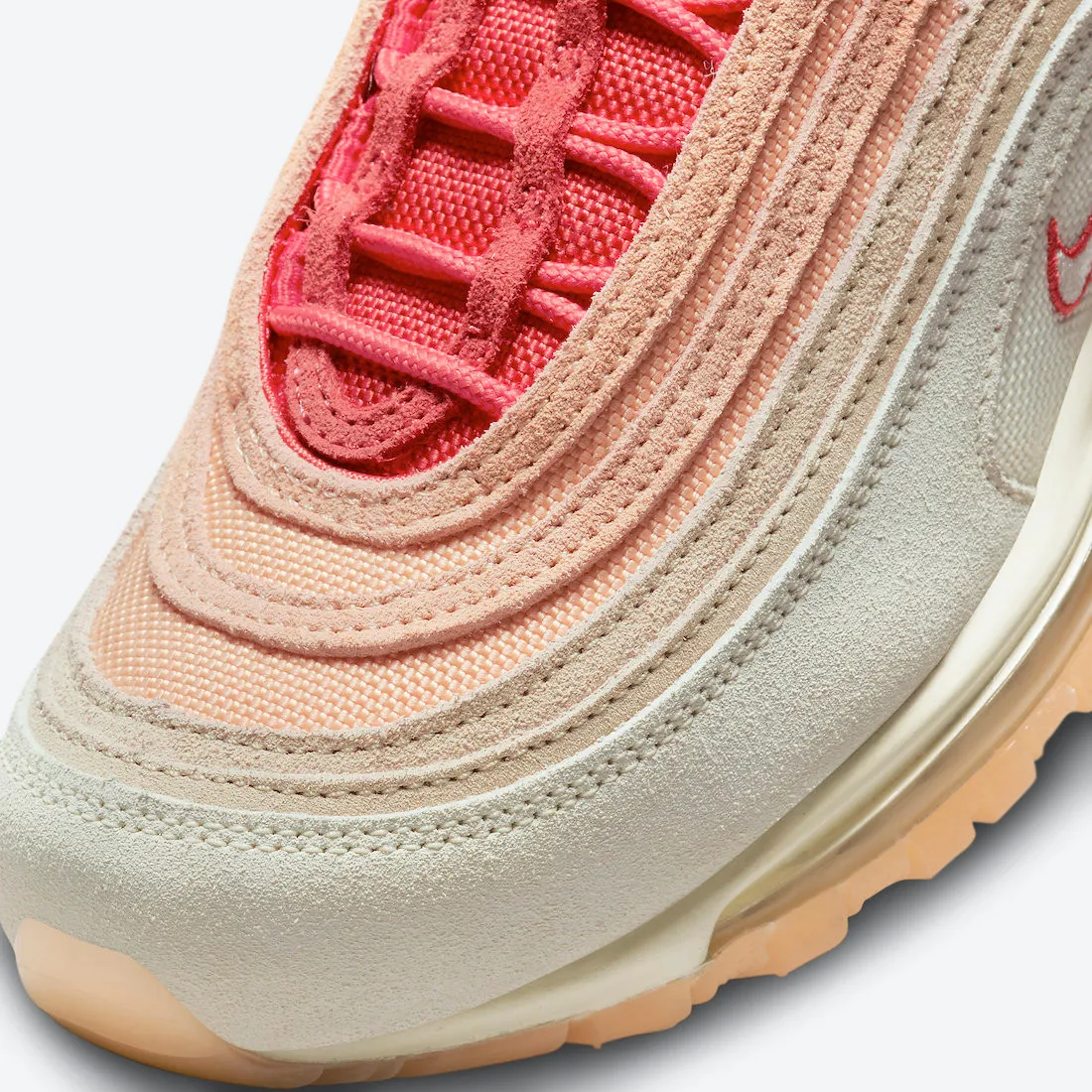 Nike Air Max 97 Sisterhood Cashmere Orange Chalk Rattan Metallic Gold DM8943-700