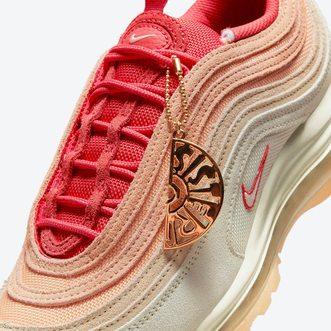 Nike Air Max 97 Sisterhood Cashmere Orange Chalk Rattan Metallic Gold DM8943-700