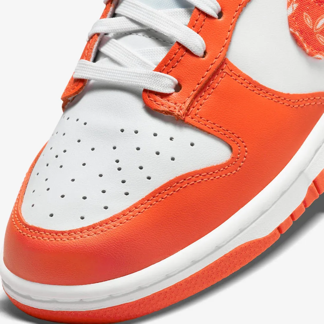 Nike SB Dunk Low Essential Orange Paisley White DH4401-103