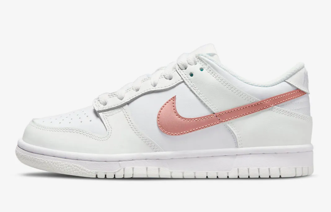 Nike SB Dunk Low GS White Rose Pink DH9765-100