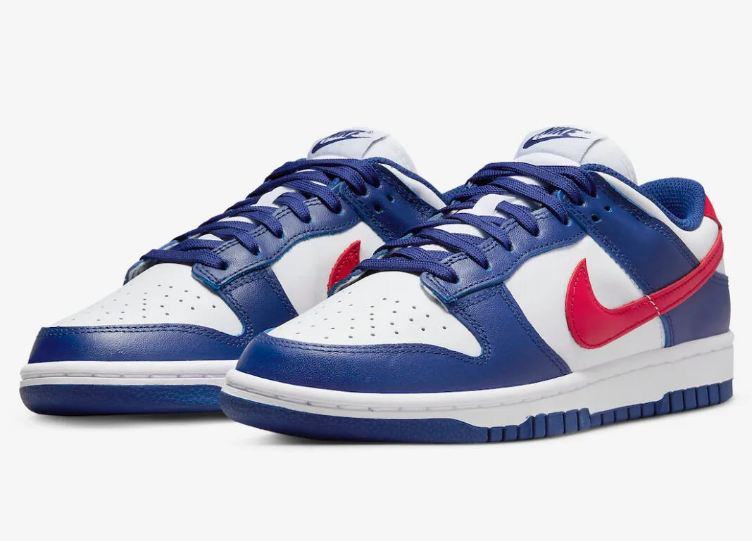 Nike SB Dunk Low USA White Royal University Red DD1503-119