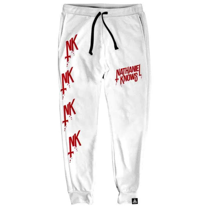 NK ALL DAY WHITE JOGGERS