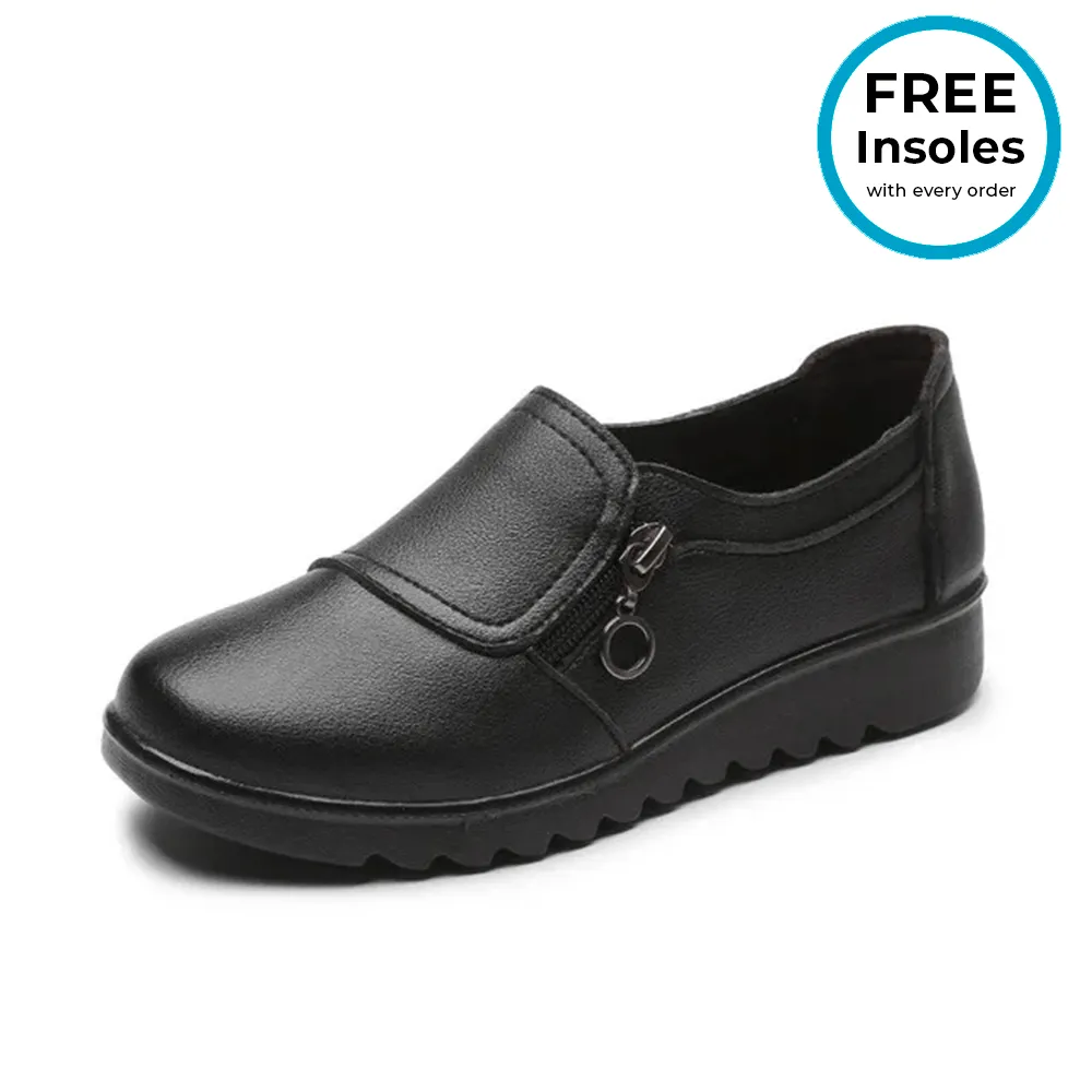 Ortho Scarlett - Comfortable Leather Dress Shoes+ FREE Insoles