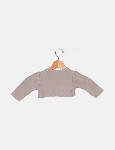 Pangasa baby Chaqueta punto gris