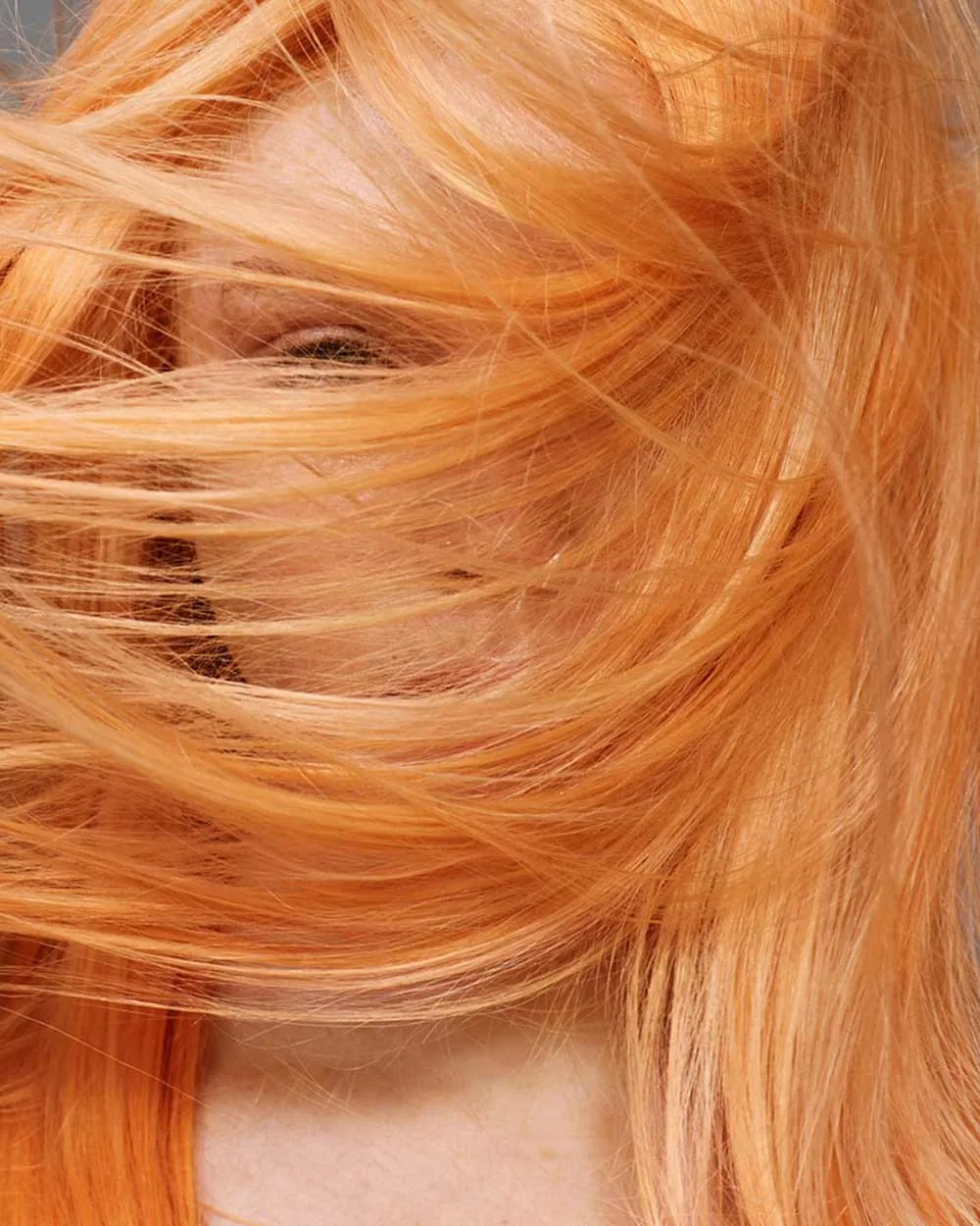 Peach Fuzz Hair Colour