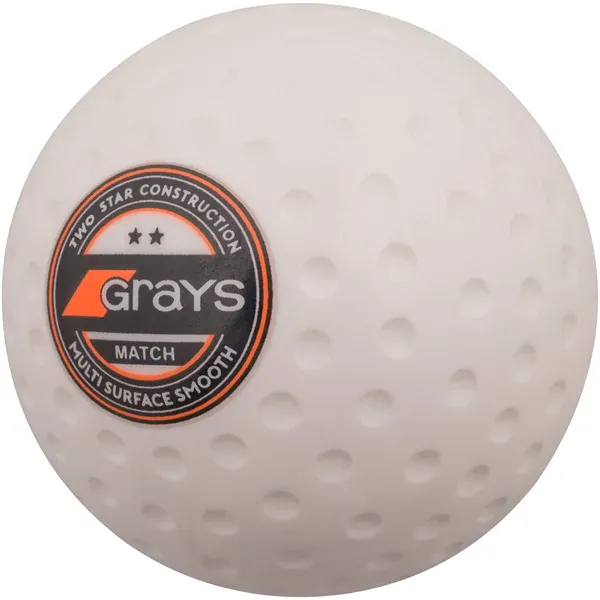 Pelota Hockey Grays Match Hockey Ball Blanca