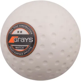 Pelota Hockey Grays Match Hockey Ball Blanca