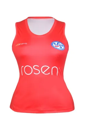 Polera de Juego Hockey Mujer Grays Chile Mundial 2022 Roja