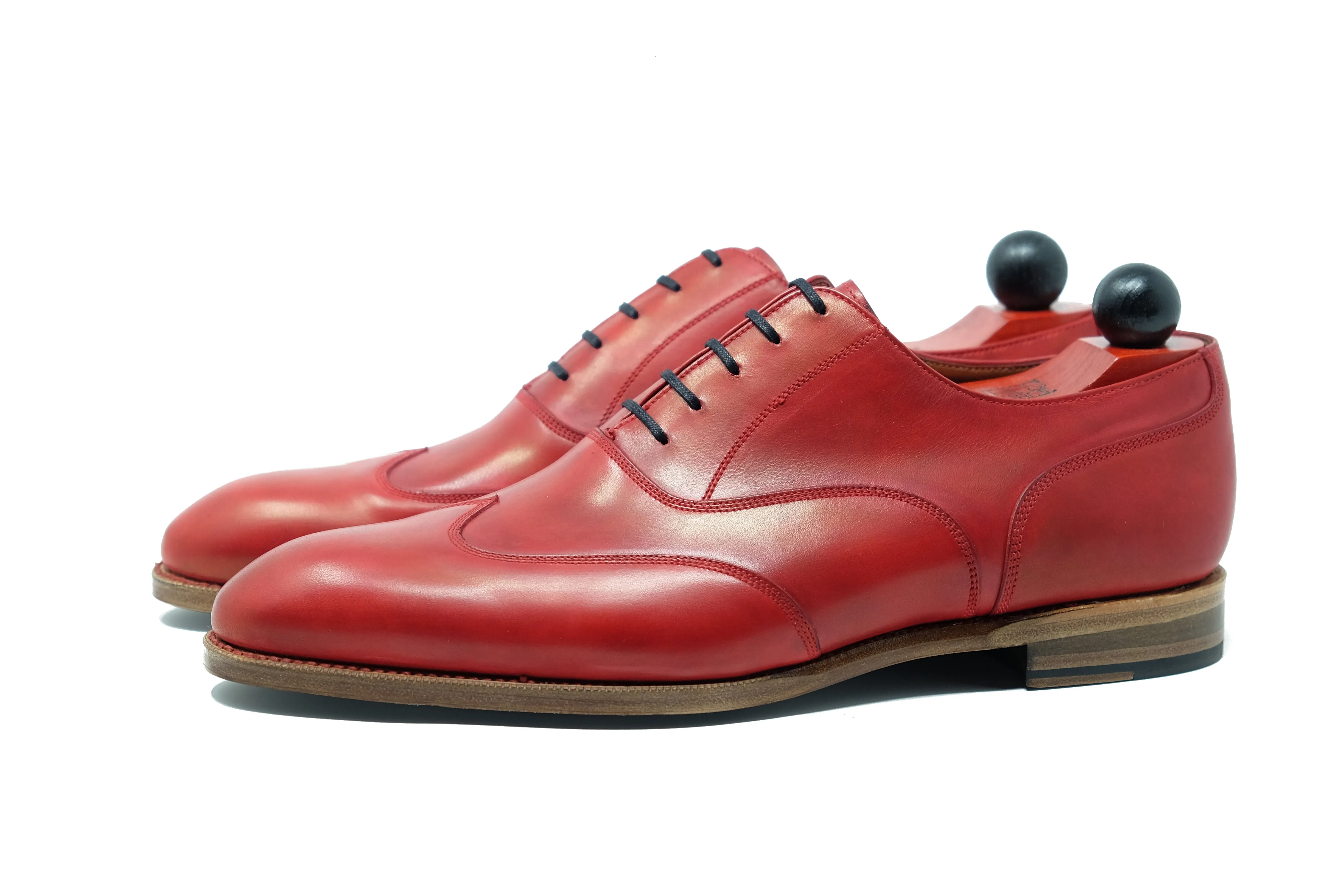 Pullman - MTO - Unfinished Red Calf - NGT Last - Natural Single Leather Sole