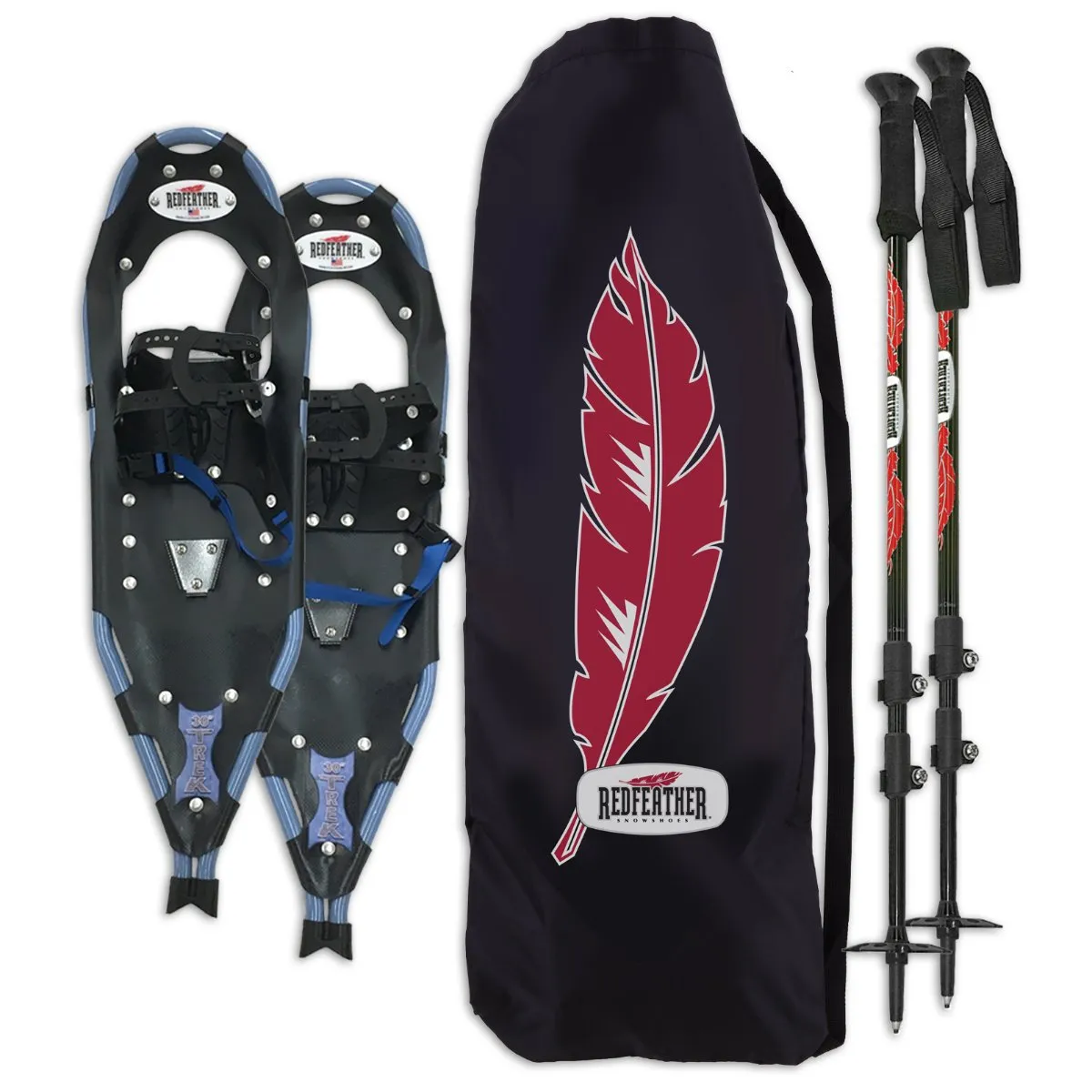 Redfeather Snowshoes Trek Kit 30" Mens