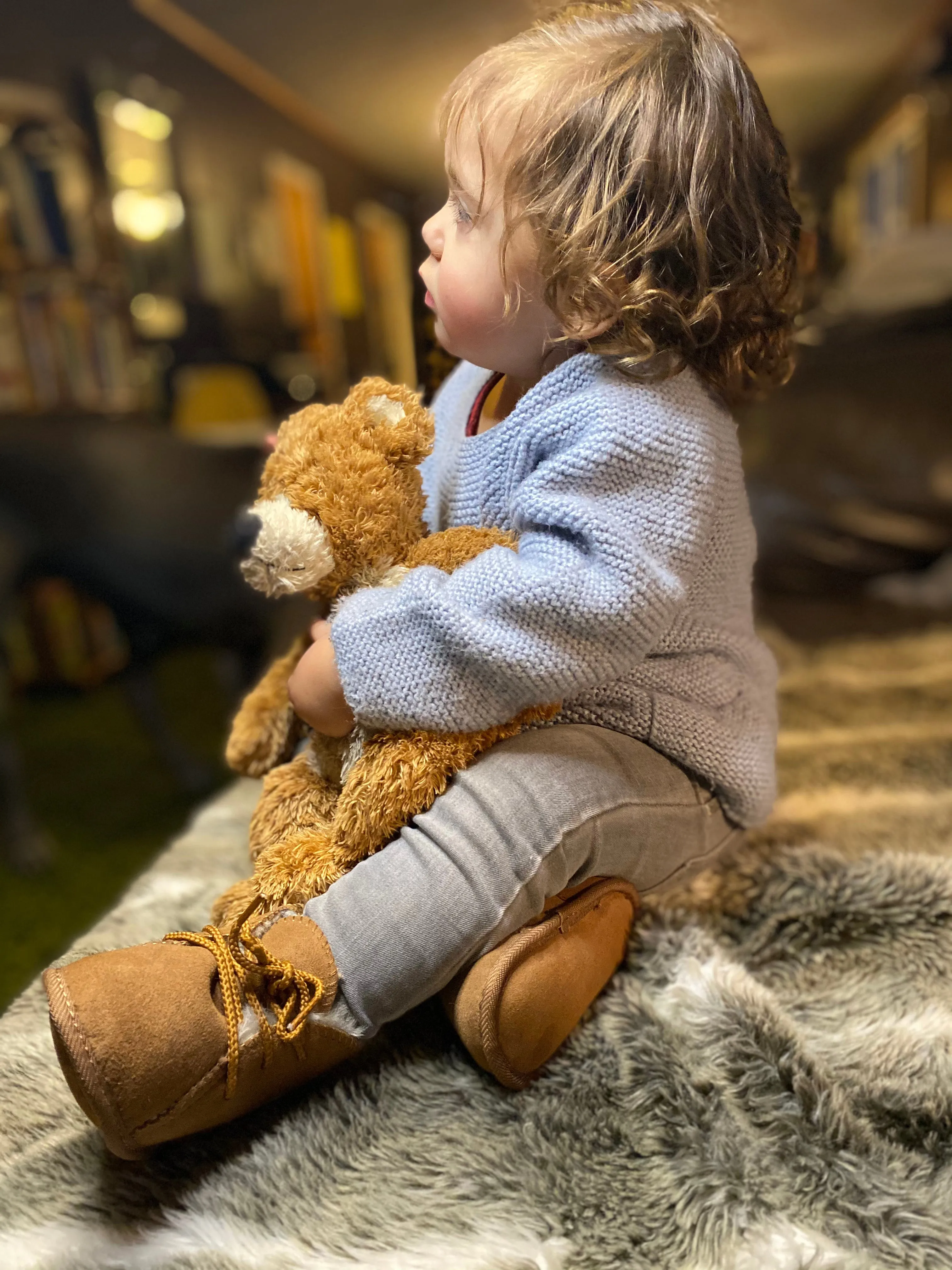 Sheepskin Baby Booties (Final Clearance)