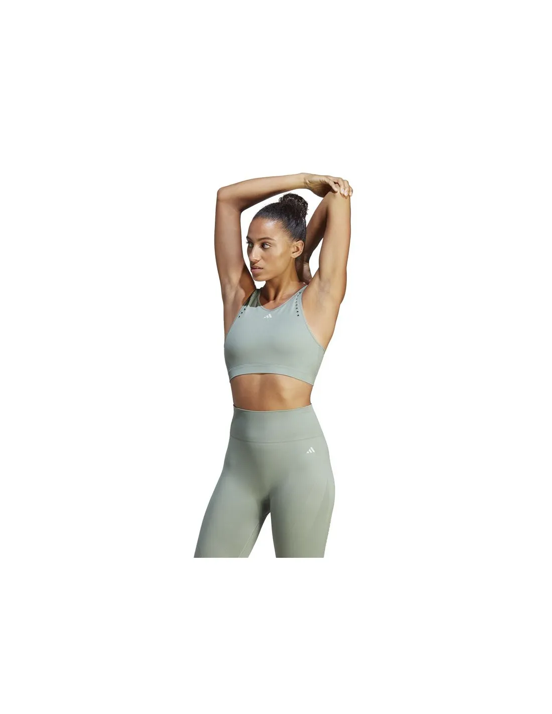 Sujetador deportivo de Fitness adidas Aeroknit Mujer