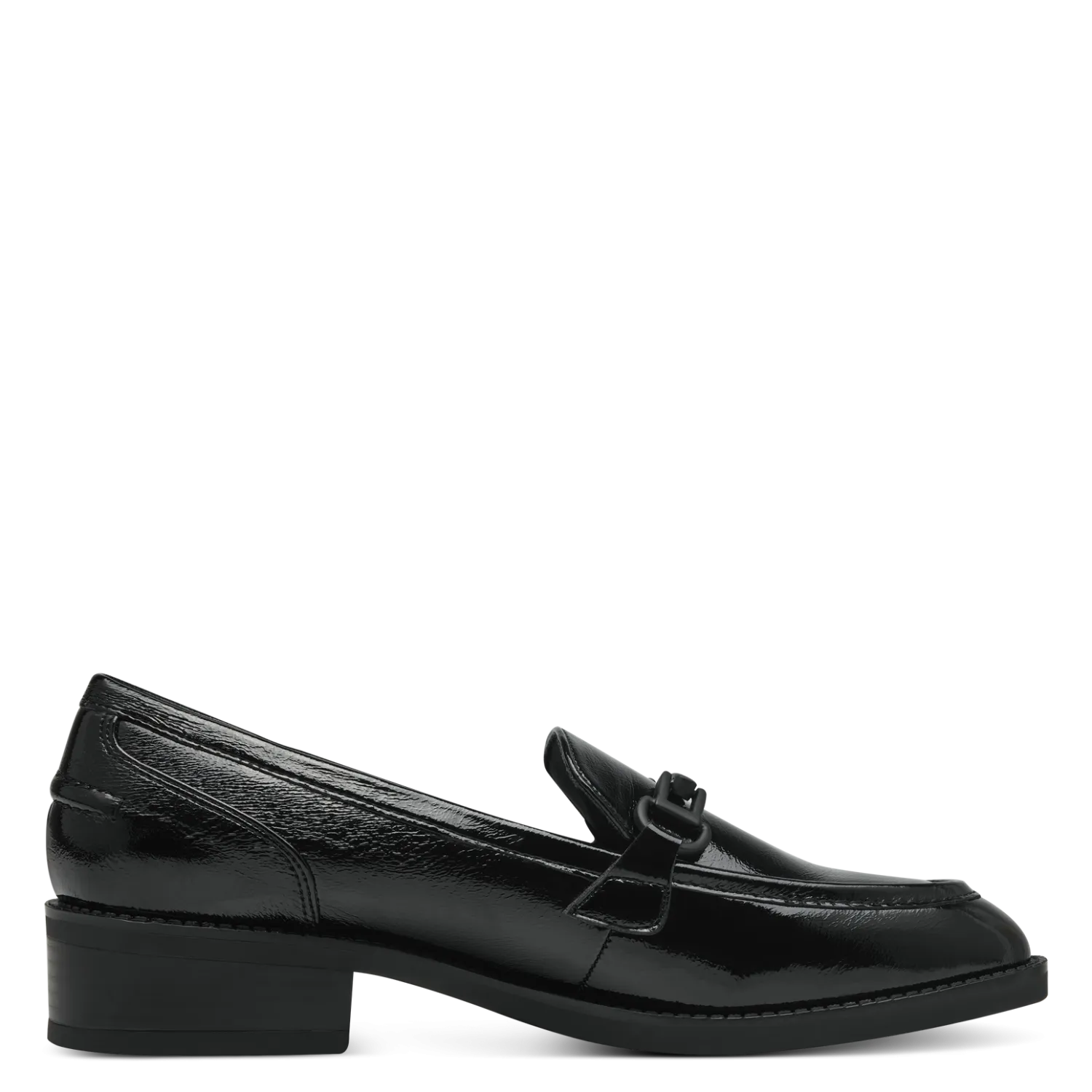 Tamaris Black Patent Loafers