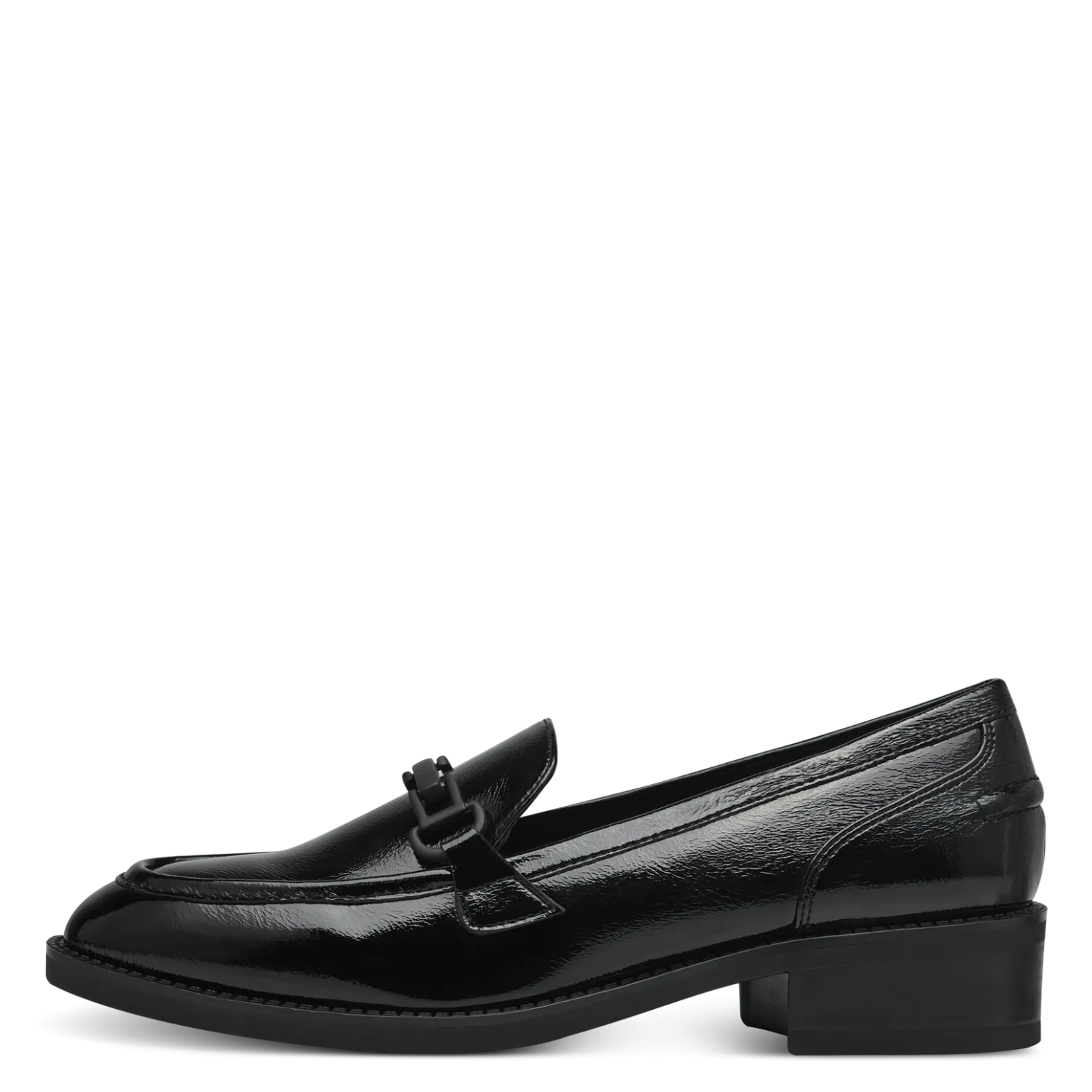 Tamaris Black Patent Loafers