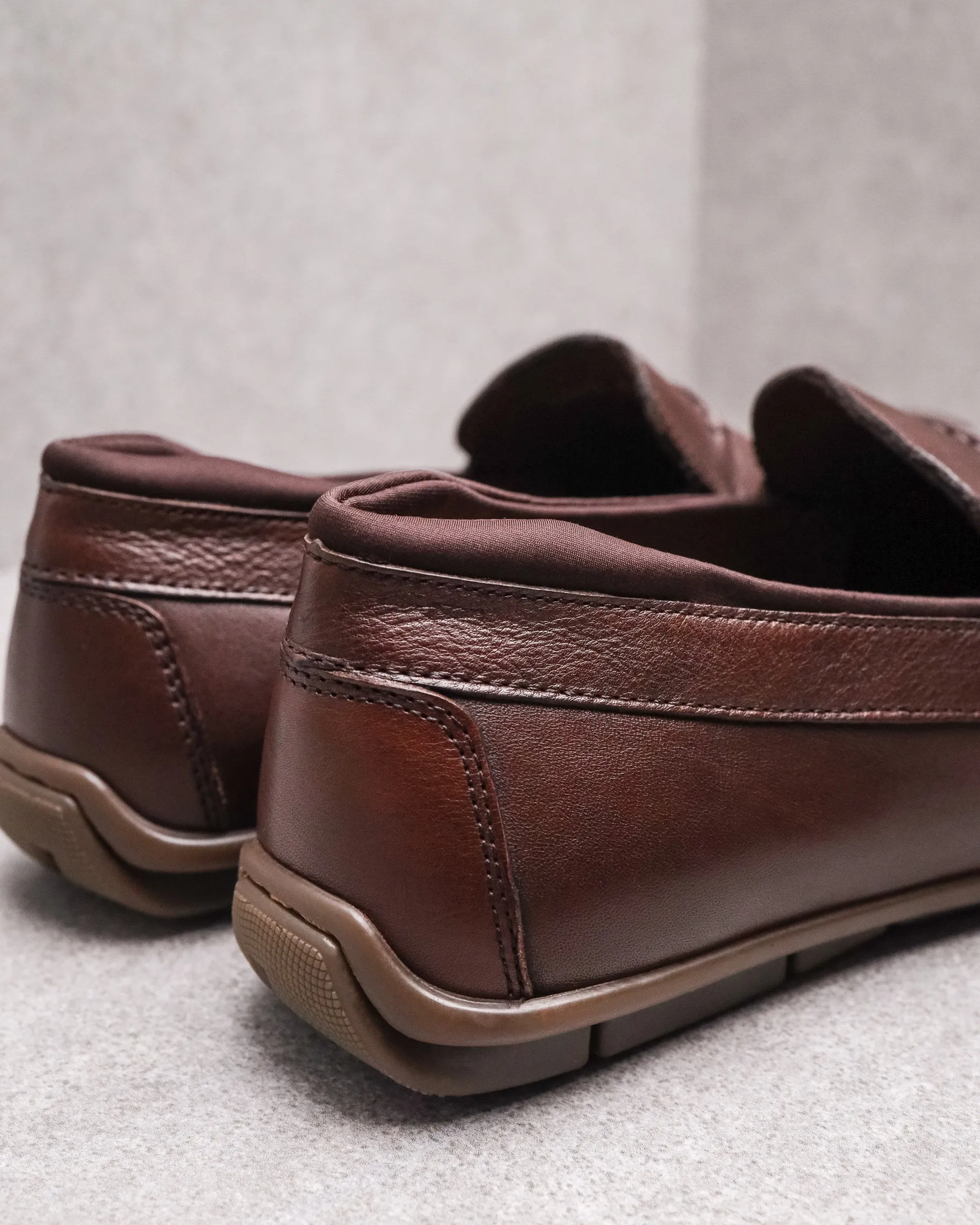 Tomaz C522 Men's Penny Mocassins (Coffee)