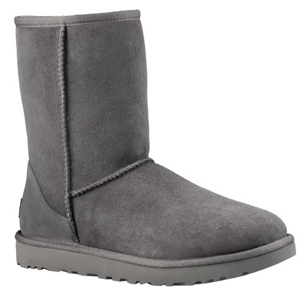 UGG Classic II Short Shearling Lined Boot Grey (Women's)