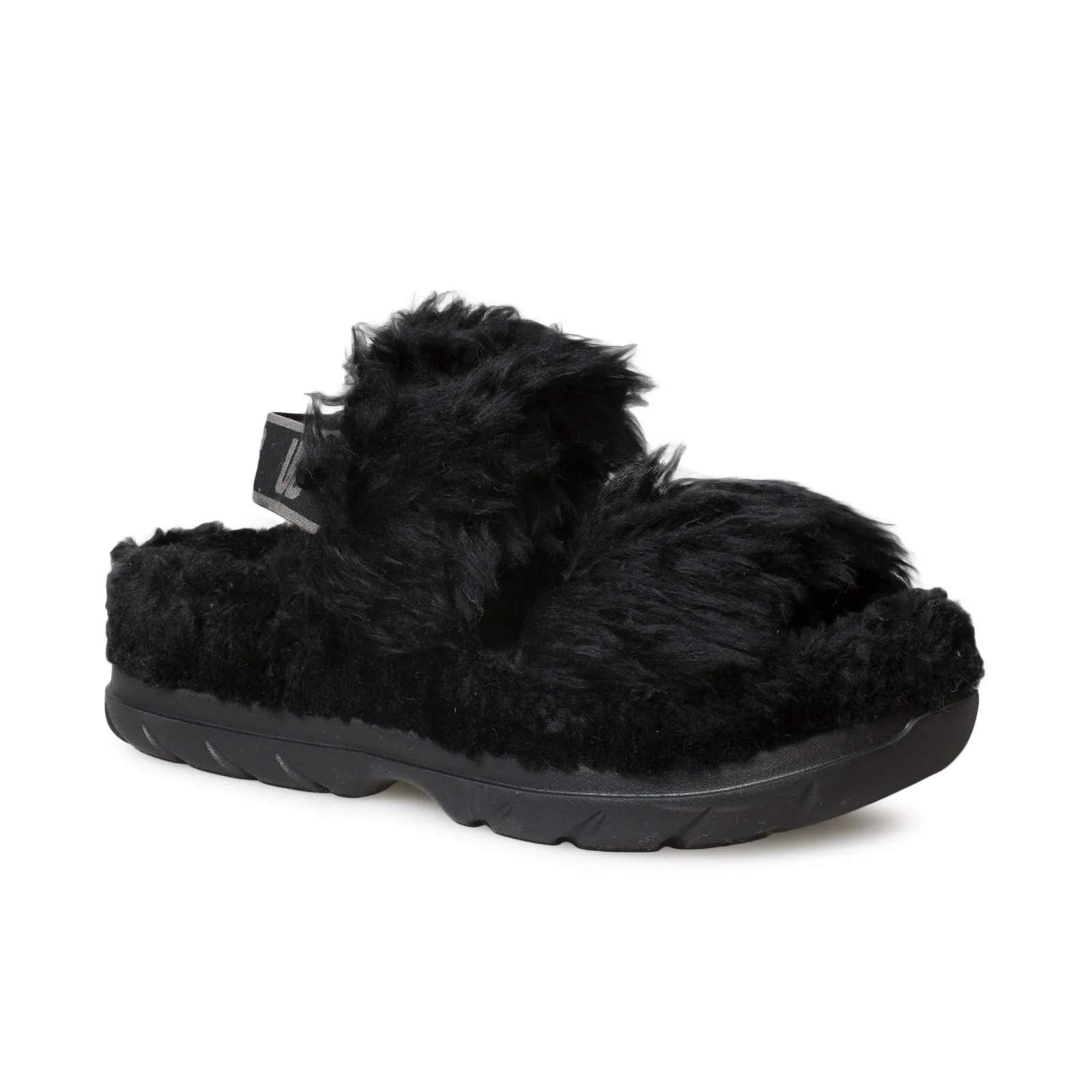 UGG Fluff Sugar Women's Sandals - Black