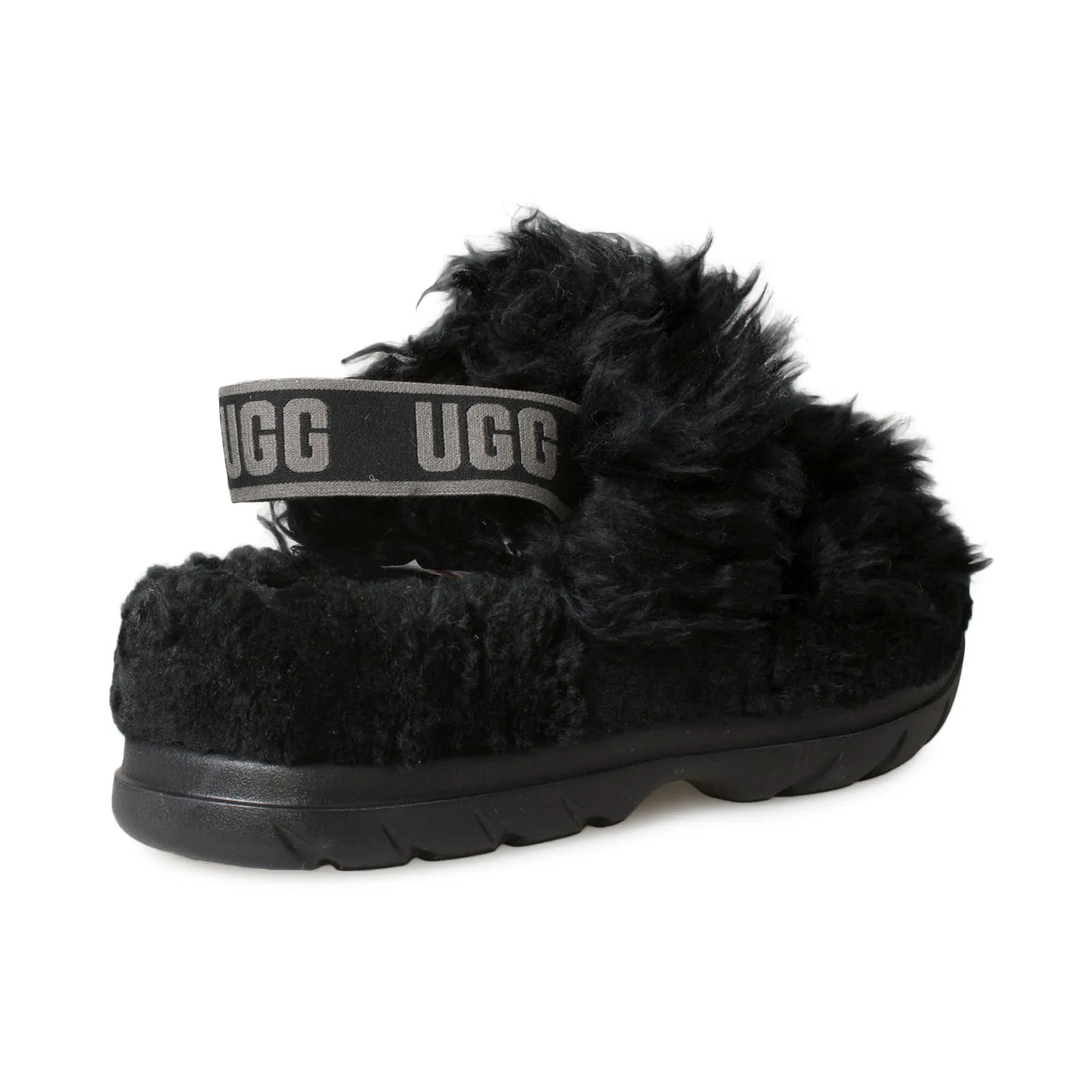 UGG Fluff Sugar Women's Sandals - Black