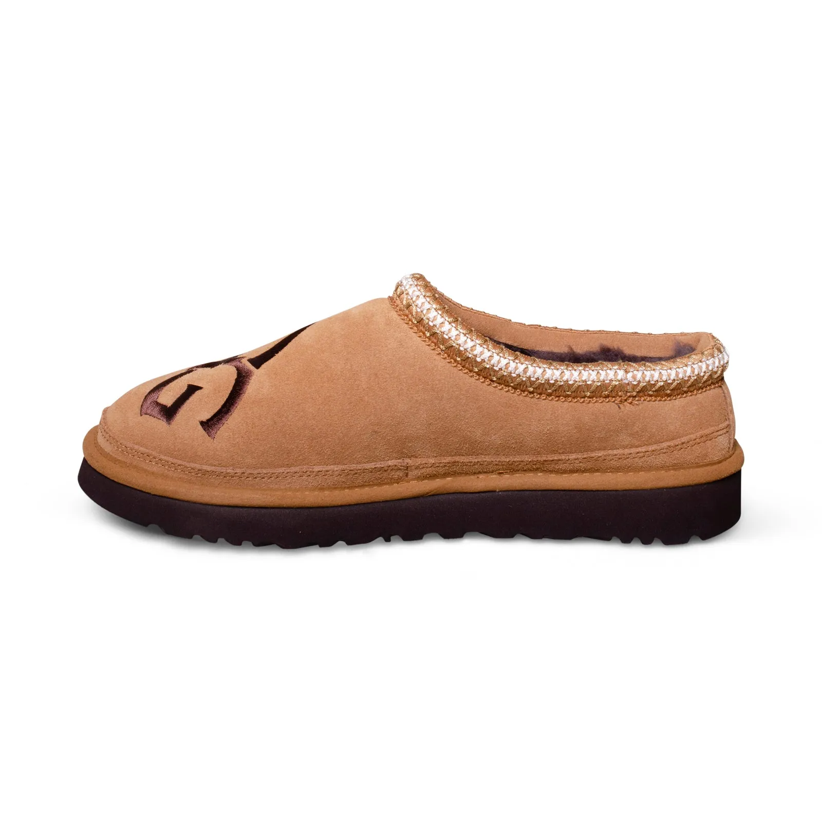 UGG Mens Slippers - Tasman Logo Chestnut / Espresso Variation