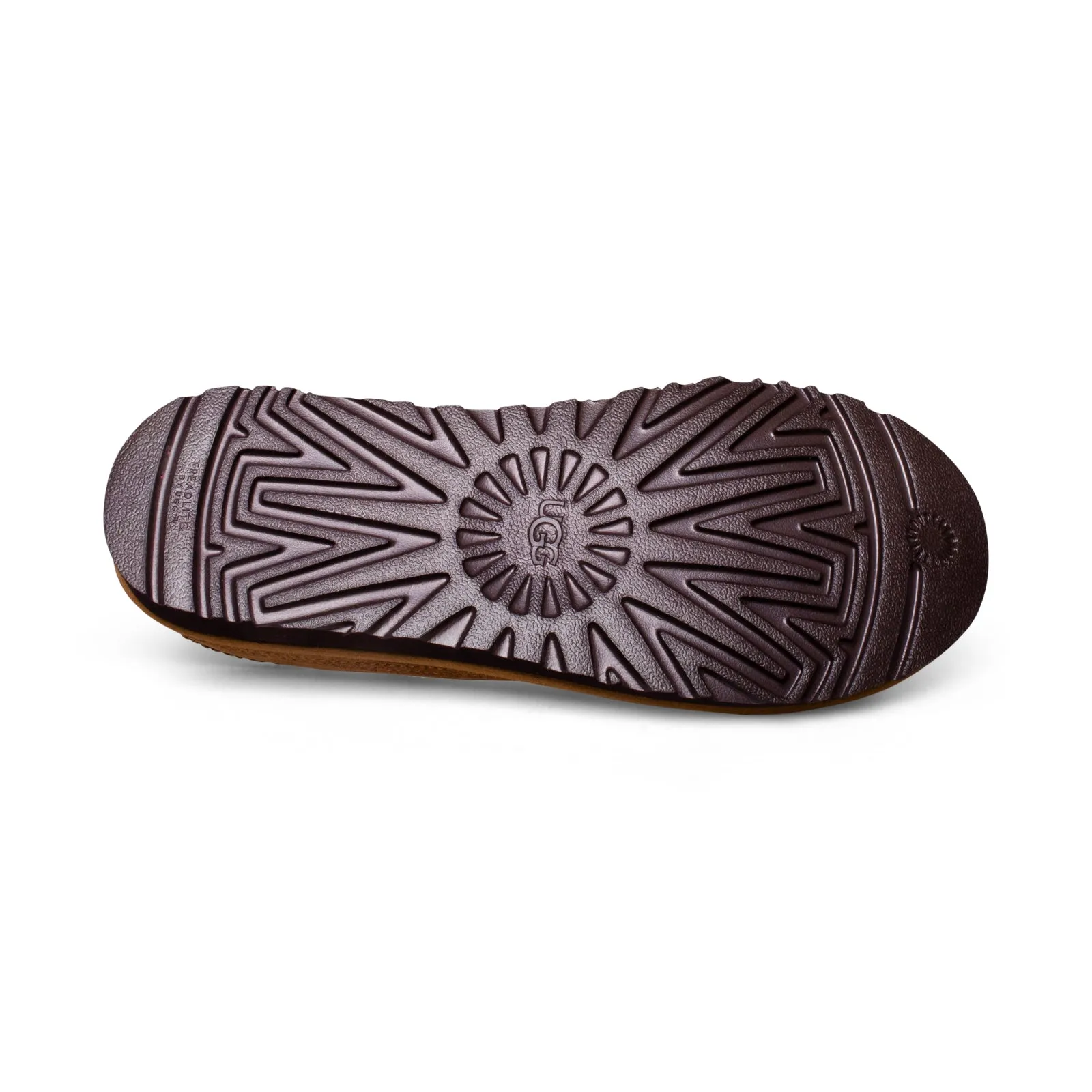 UGG Mens Slippers - Tasman Logo Chestnut / Espresso Variation