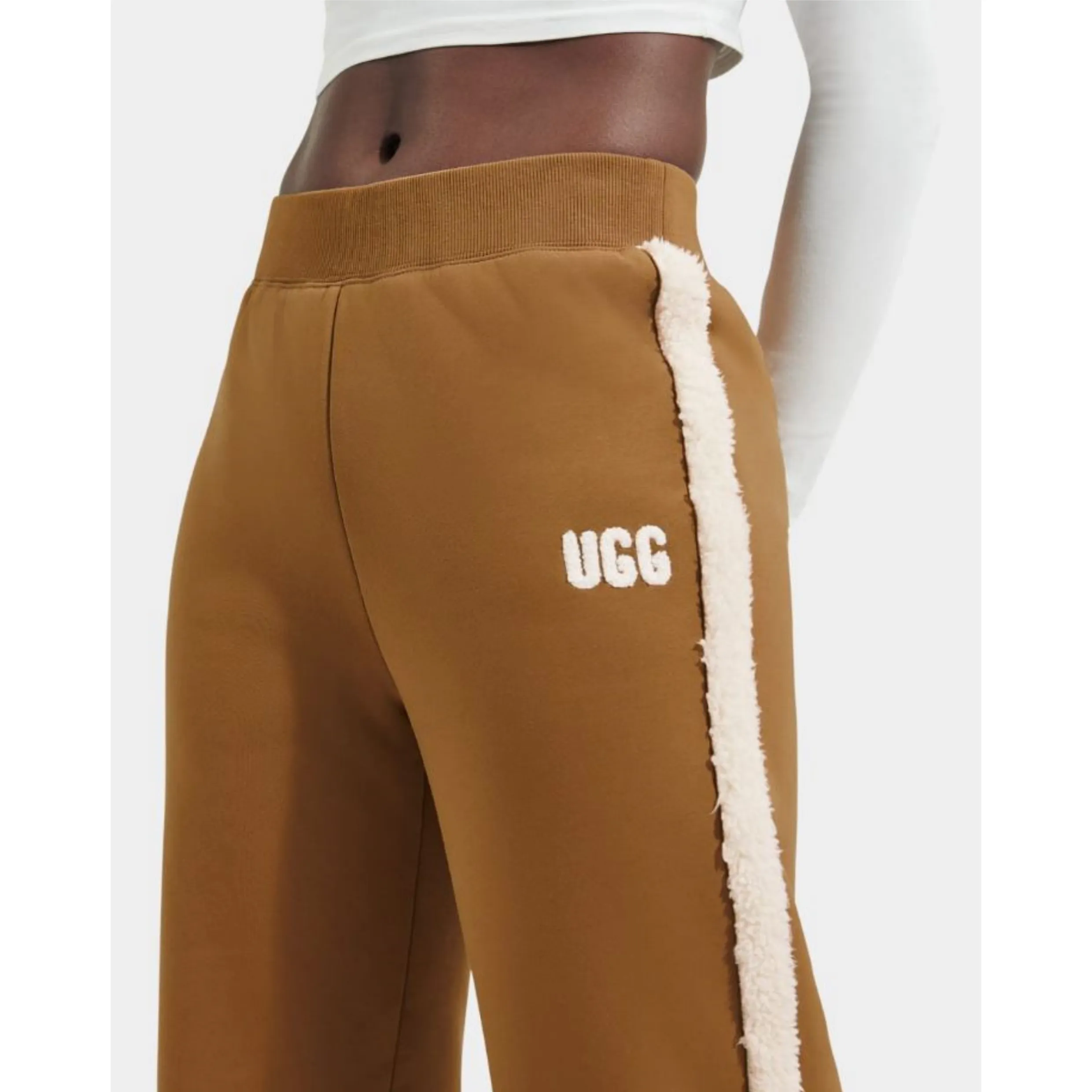 UGG Myah Bonded Fleece Jogger In Chestnut 1144501