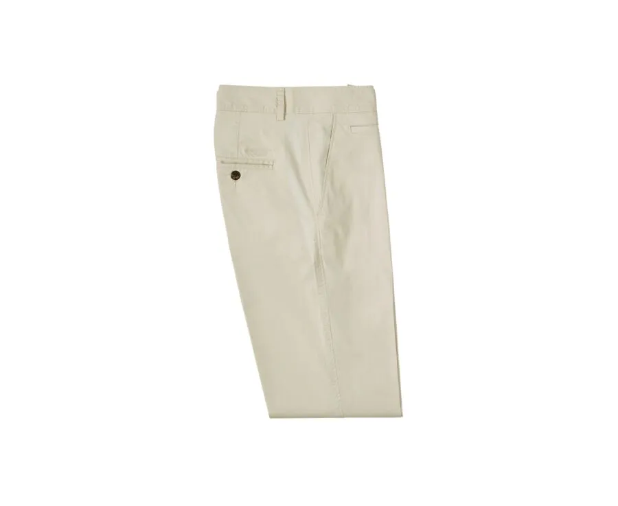 Unbleached Men's chinos - KALLEN