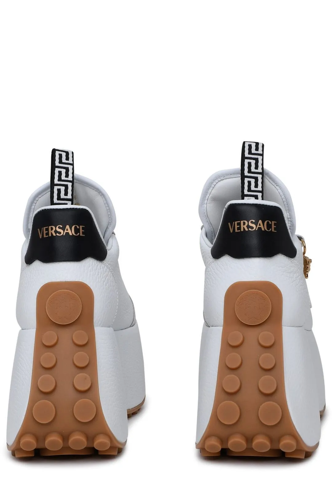 Versace Logo Detailed Lace-Up Sneakers