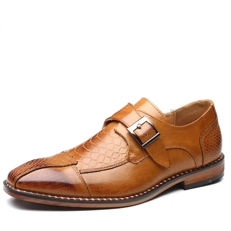 Vinthentic Belloti Genuine Leather Dress Shoes