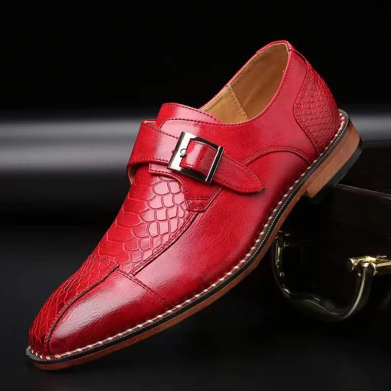 Vinthentic Belloti Genuine Leather Dress Shoes