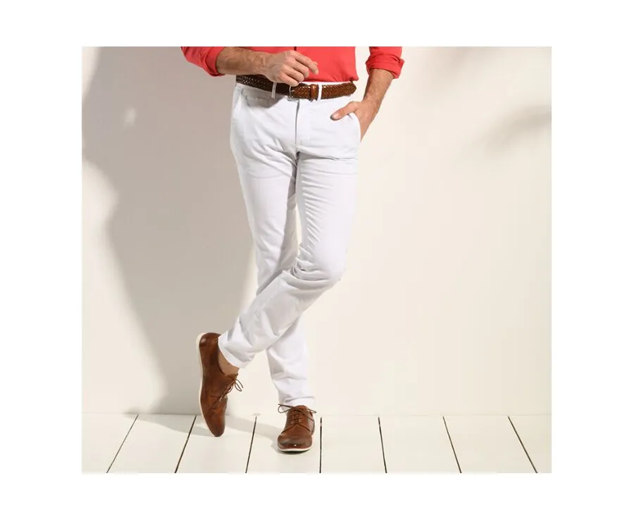 White Men's chinos - KYRK