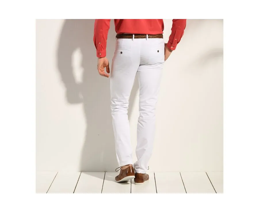 White Men's chinos - KYRK