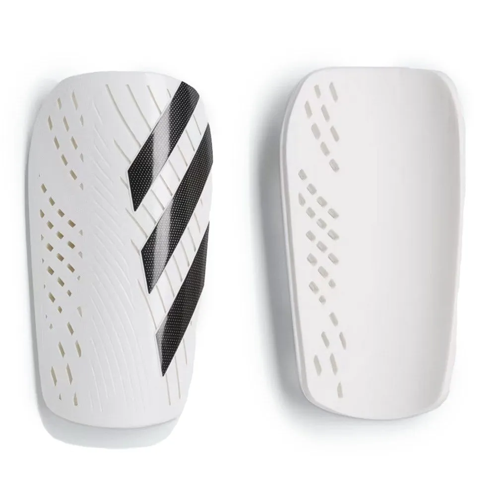 White/Black Adidas Tiro Club Shinguards